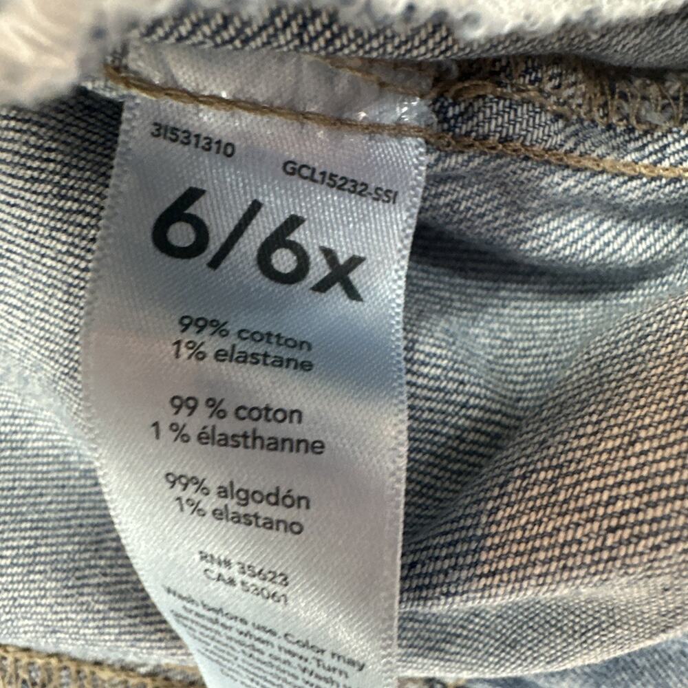 Carter’s KID brand Denim Jacket Button Up Pockets Girl’s Size 6-6X EUC - Picture 8 of 10